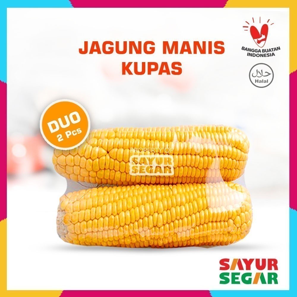

JAGUNG MANIS KUPAS [2 Pcs] PREMIUM