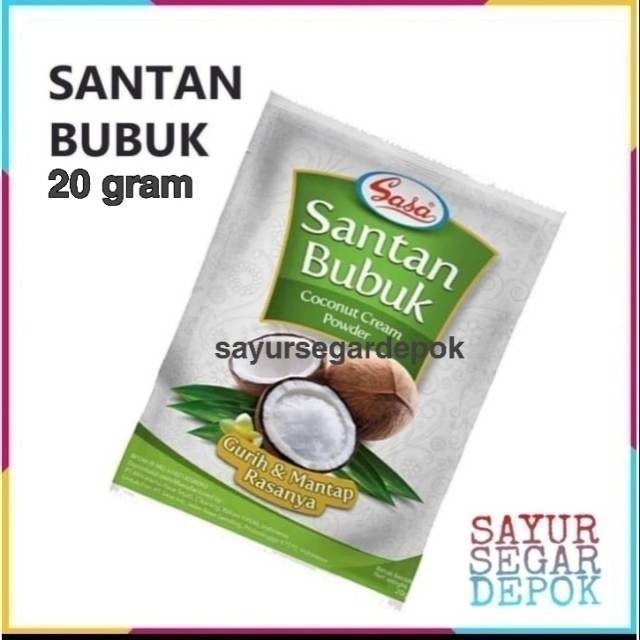 

Santan bubuk sasa 20 gram / Sayur segar depok