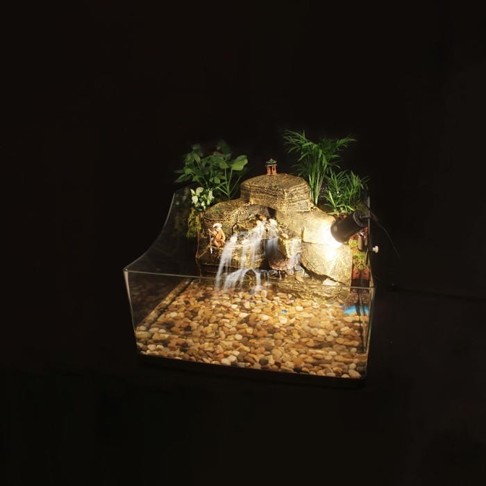 SALE Aquatic Turtle Tank Kit Aquarium Vivarium with Waterfall