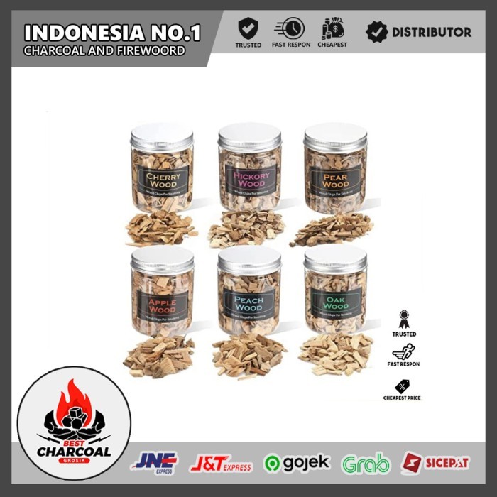 

TERBAIK Wood Chips Super Mini For Smoker Gun Barbeque Original Panggangan