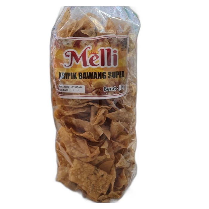 

TERUJI melli kripik bawang 1kg