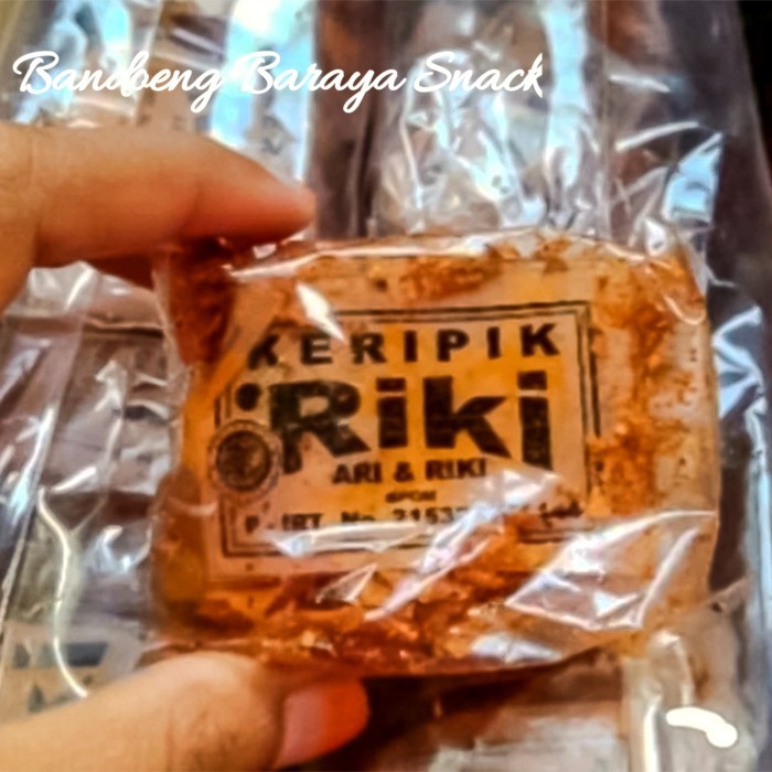 EKSLUSIF Keripik Riki Asli ( Isi 25pcs )