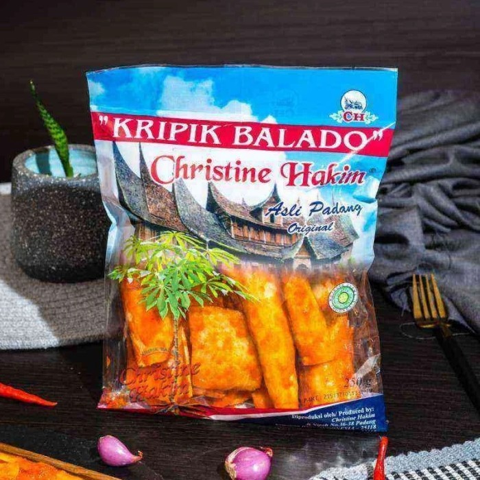 

BERGARANSI keripik balado christine hakim