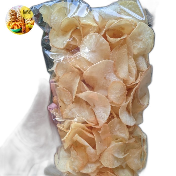 

TERJAMIN Keripik Singkong Original Asin Gurih Rambakdong