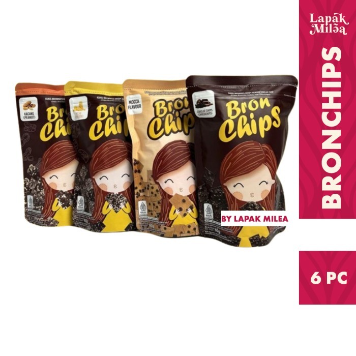 

STOK TERBATAS BronChips Keripik Brownies Keripik BronChips ChocoChips