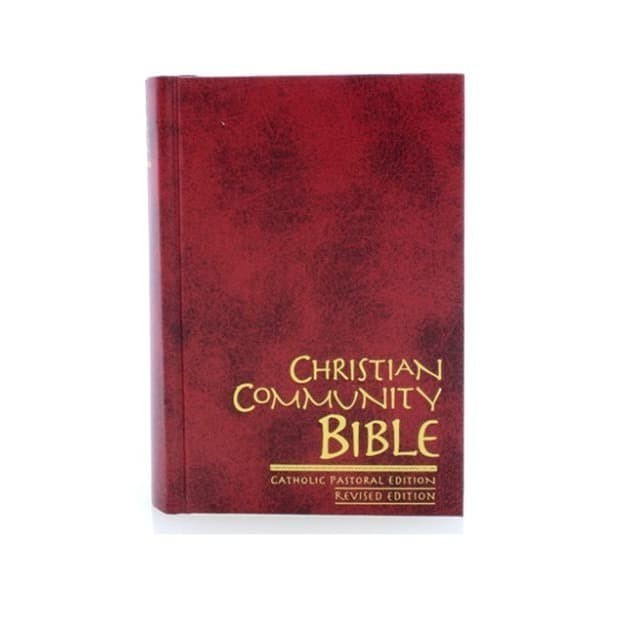 

Christian Community Bible is the Bible Small Hard cover Index