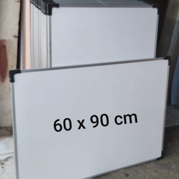 

whiteboard gantung 60 x 90 nonmagnet