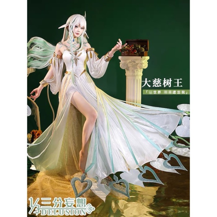 READY 1/3 delusion - rukkhadevata archon dendro genshin impact kostum (M,L)