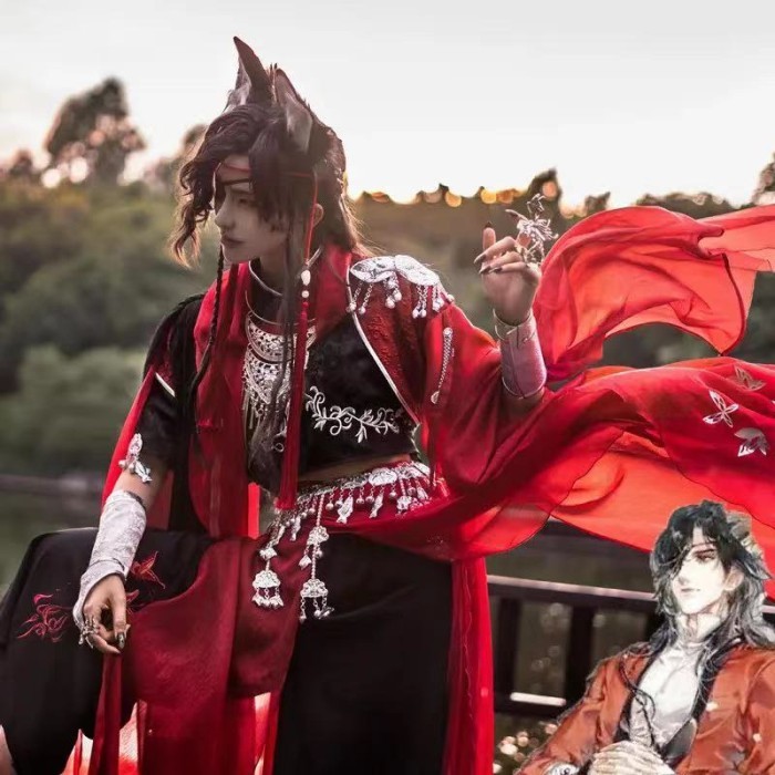 Costume Cosplay Anime Heaven Official's Bless HuaCheng Tian Guan Ci