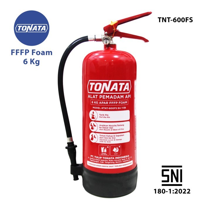 Ready Alat Pemadam Api Tonata SNI / APAR FFFP Foam 6 kg