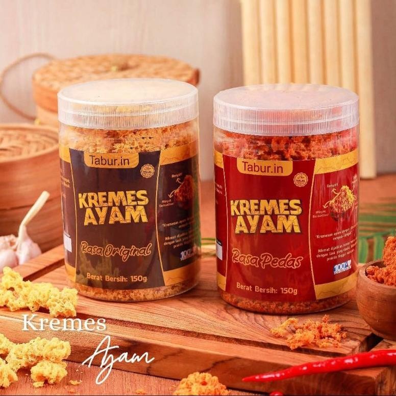 

Kremes Ayam Tabur.in 150g Premium Oleh2 Jogja Best Seller