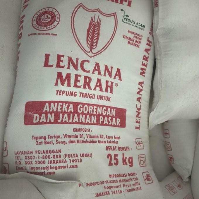 

Terigu Lencana Merah 25Kg (1Karung)
