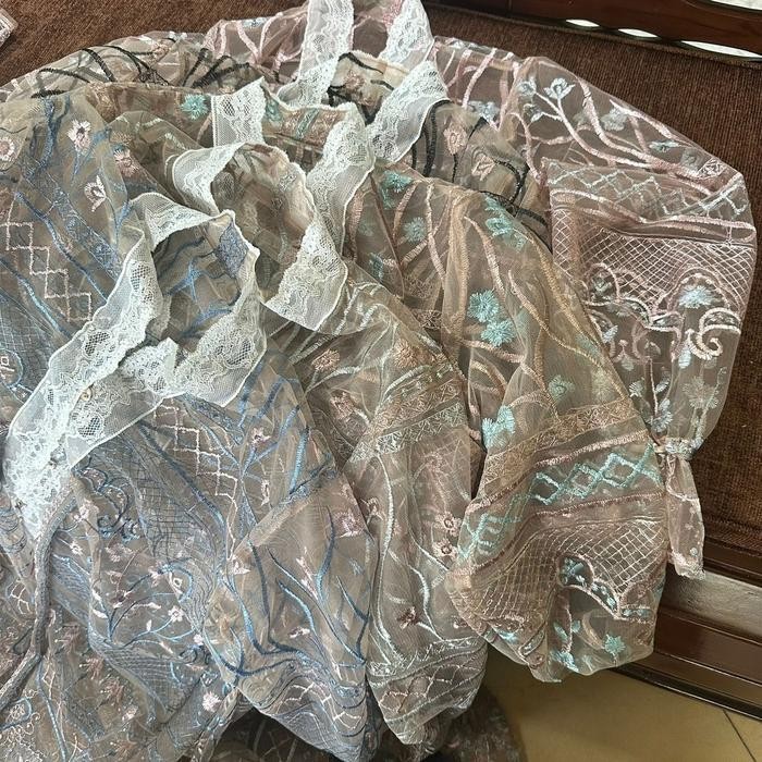 JARDIN OUTER BRUKAT + ROK (SETELAN WANITA,OUTFIT KONDANGAN)