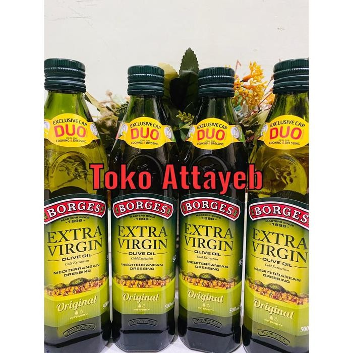 

Minyak Zaitun Borges Extra Virgin Olive Oil 500ml DUO Bisa di Minum