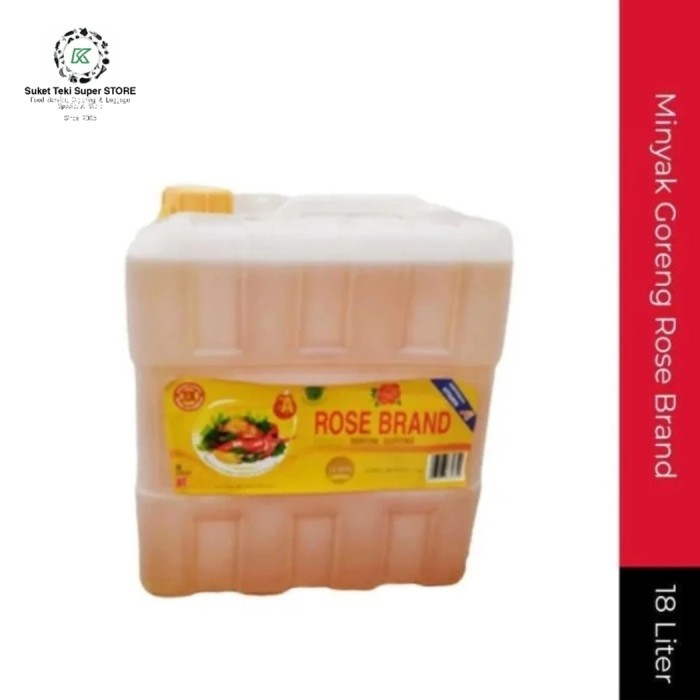 

Minyak Goreng Rose Brand 18L 18 Liter Derigen GOJEK