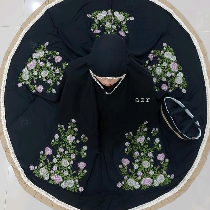 Miliki Mukena Rayon Bordir Strimin Bukittinggi Padang