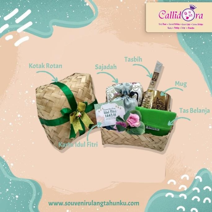

Super Sale!, Hampers Ramadhan Wanita -Besek Premium Lebaran Paket