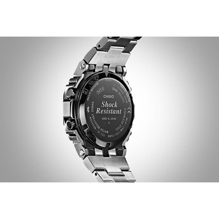 Jam Tangan Pria Casio G-Shock B5000 Silver Stainless Steel Ori Bm #Gratisongkir #Sale #Discount