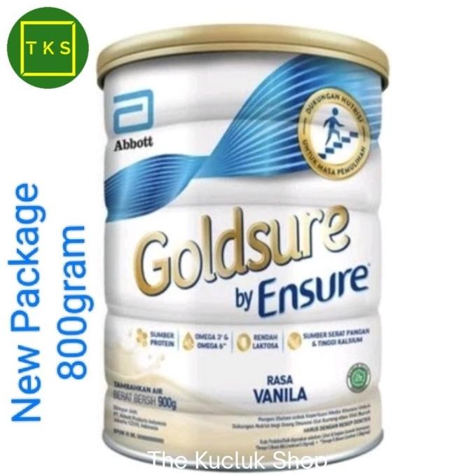 

Goldsure by Ensure Vanilla 900gr (Susu Nutrisi Dewasa/ Lansia gold ) FS