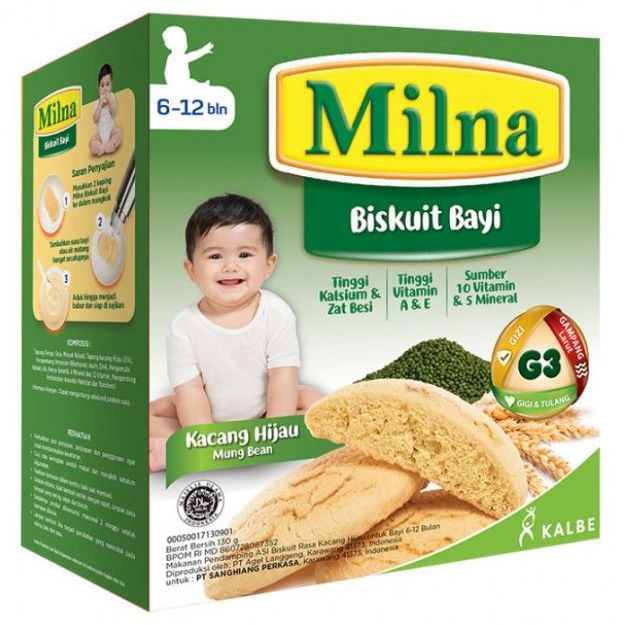 

MILNA BISKUIT RASA KACANG HIJAU - RAJA SUSU