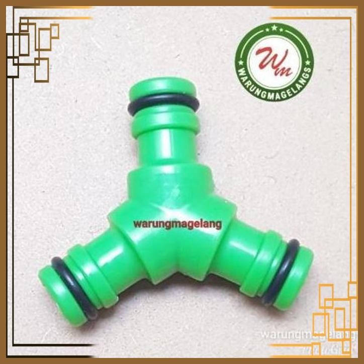 [WMG] Y KONEKTOR PIPA 3 MALE QUICK REALESE SAMBUNGAN SELANG 1/2 INCH