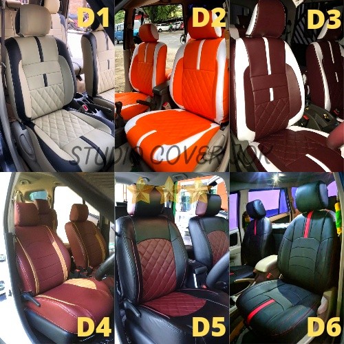 Sarung Jok Mobil 3 Baris Avanza Xenia Caly Sigra Mobilio Livina Bahan Zeus