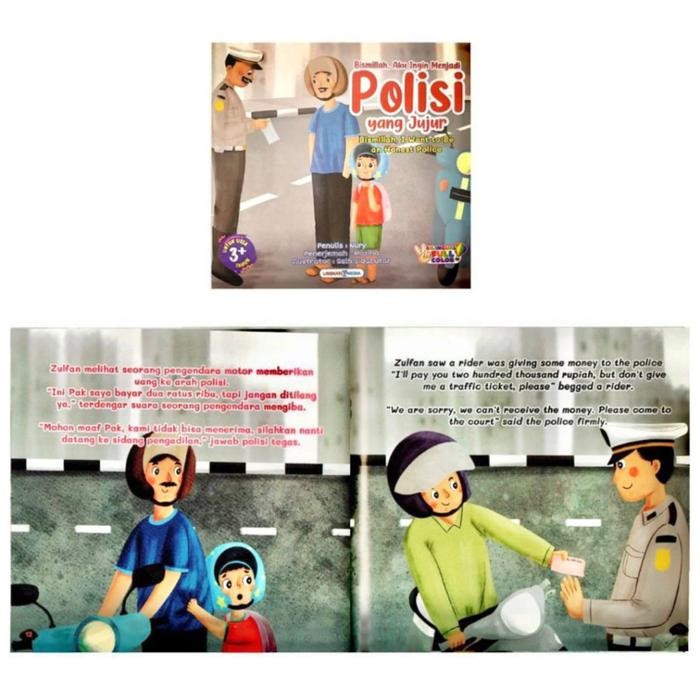 

Paketan Isi 6Pcs-Buku Cerita Anak Seri Bismillah, Aku Ingin Menjadi