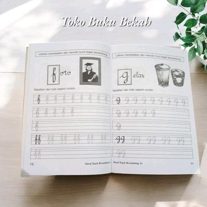 

Paket 2 Buku Belajar Menulis Huruf Tegak Bersambung 32 Halaman (1624Cm)