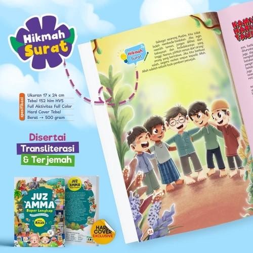 

Buku Anak - Ziyad Book - Juz Amma Super Lengkap Untuk Anak Juz Amma