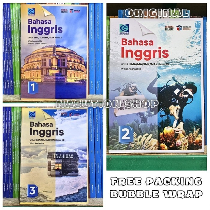 

Buku Bahasa Inggris Kelas 1 2 3 / 10 11 12 Sma Grafindo Kurikulum Merdeka Original