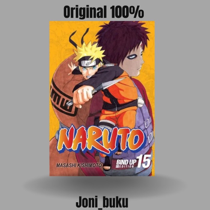 

Komik Naruto Bind Up Edition 15 By Masashi Kishimoto