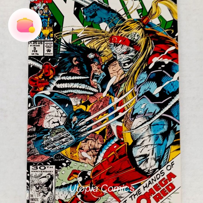

X-Men #5 (Omega Red, Art By Jim Lee)