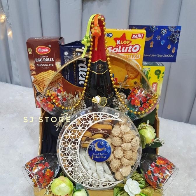 

Promo Terbaru!, Paket Box Hampers Lebaran Kue Kering Toples Murah 14