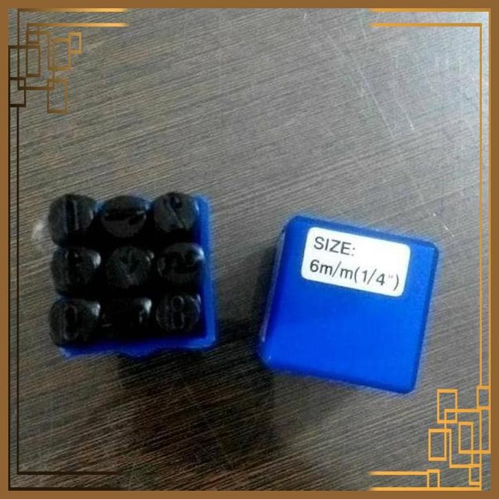 

[WMG] LETTER PUNCH / KETOK / DRIP ANGKA 6 MM PROHEX