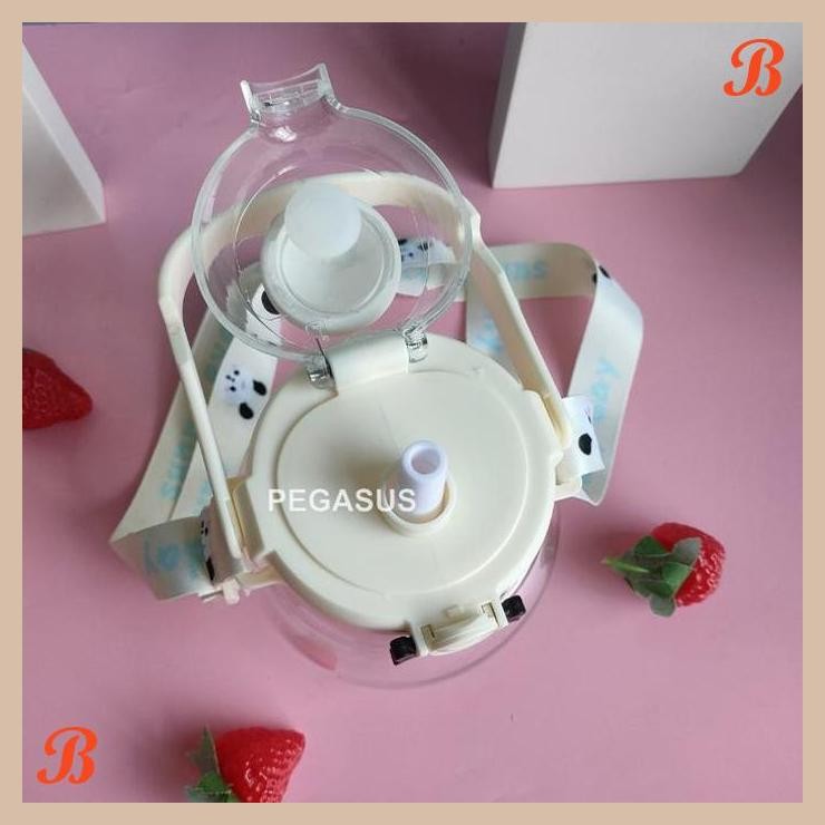 | KK | BOTOL BELLY KARAKTER SANRIO LABUB / BOTOL MINUM ANAK TALI KUROMI ZA3238 ZA3281