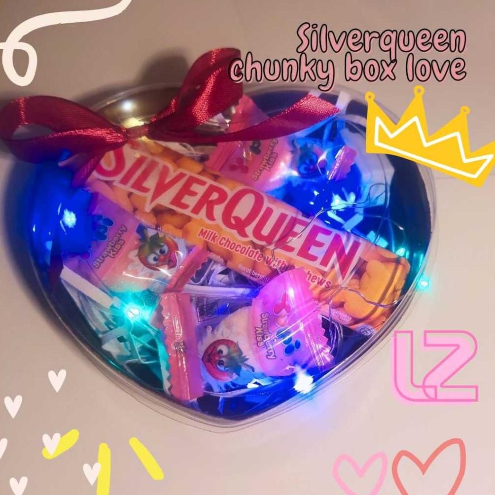 

jy-56 Paket Cokelat Gift / Hampers Silverqueen Chunkybar / Cokelat Valentine / Kado Valentine Terlaris