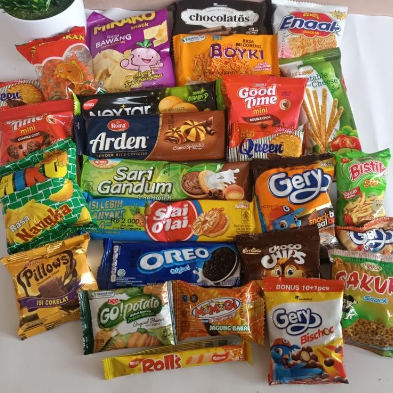 

gh-6 PAKET SNACK MURAH 10.000an Sale