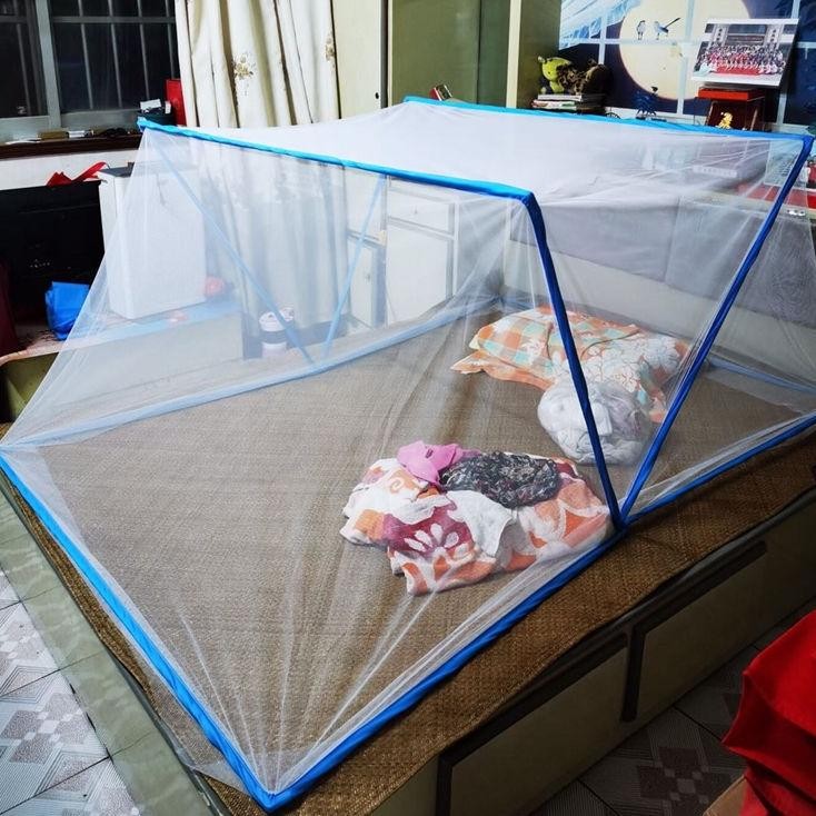 VIRAL Kelambu Lipat Jumbo Portabel / Kelambu Persegi Panjang Buat Anak Dan Orang Dewasa Ha-147