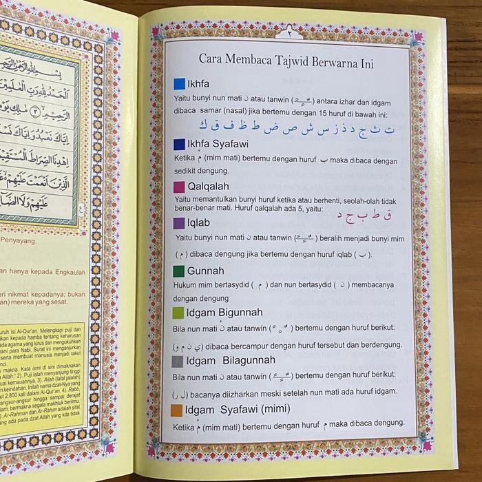 

Juz Amma Tajwid Warna Terjemah Dan Latin Ukuran B5