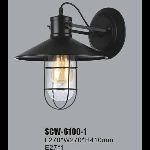 Lampu Dinding Vintage Retro Industrial SCW-6100-1