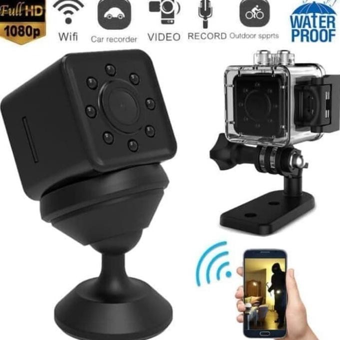 SPY CAM CAMERA PENGINTAI SQ13 MINI DV WIFI SPORT ACTION CAMERA FULL HD