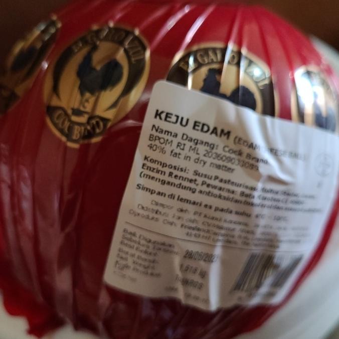 

KEJU EDAM AYAM EMAS BOLA UTUH