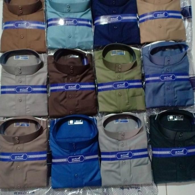 Terbaru Laris, Al Haramain Woll Non Manset/Jubah Haramain Woll Premium/Gamis Haramain