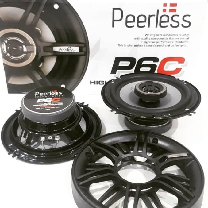 SPEAKER MOBIL COAXIAL PEERLESS P6C HIGH PERFORMANCE Terlaris
