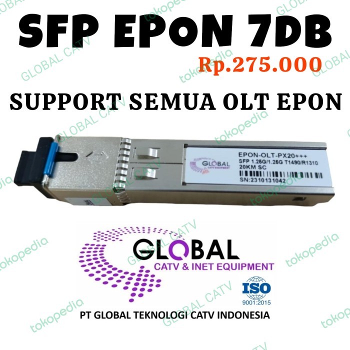 SFP EPON GLOBAL 7dB