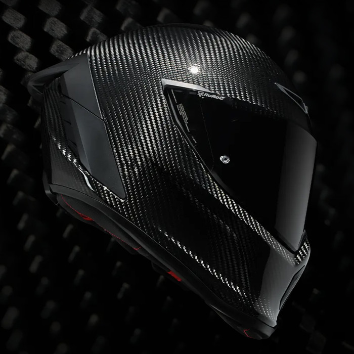 RUROC EOX LIQUID CARBON HELMET. Helm full face sepeda motor