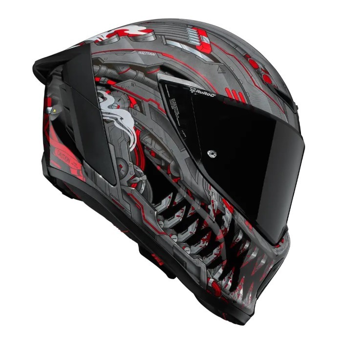 RUROC EOX BUZZSAW HELMET. Helm full face sepeda motor