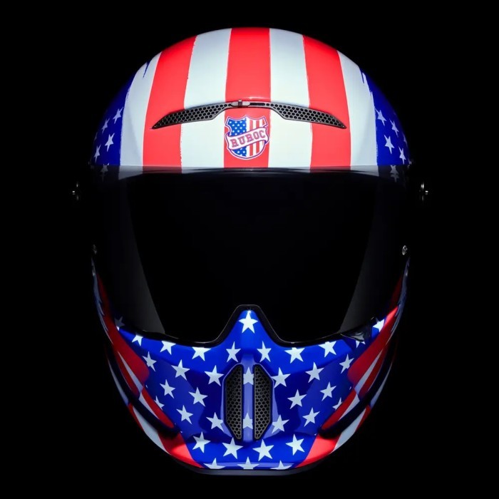 RUROC ATLAS 4.0 CARBON HELMET - FREEDOM LIMITED 500 EDITIONS. Helm full face sepeda motor