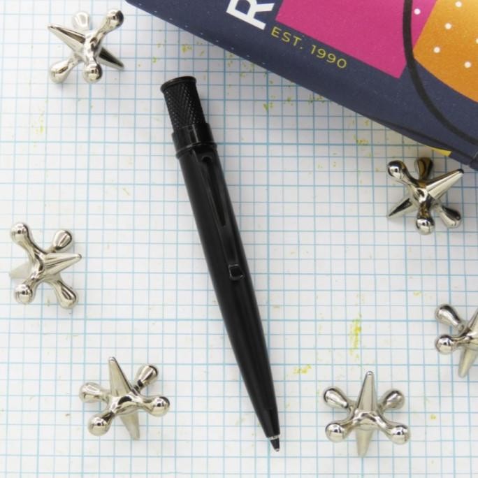 

RETRO 51 TORNADO ELITE STEALTH COMPACT TACTICAL BALLPOINT PEN/ PULPEN