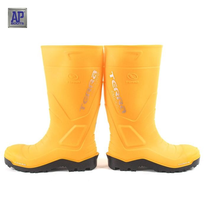 AP Boots Terra Safety S4 - Sepatu Boot Safety PVC Shoes Kerja